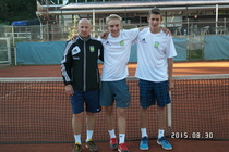 Antti Aho, Jonathan Ånäs ja Isac Linden kakkosdivarin karsinnoissa Tampereella 30.8.2015