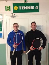 Kinkkudubbelin voittajat Jaakko Keski-Nisula (2) ja Sebastian Mäkelä (1)