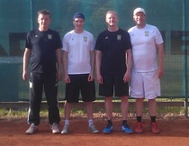 Seppo "GM" Itänen, Teemu Ala-Mikkula, Mats Rinta ja Göran Björkholm (RaVs-WaTC) 