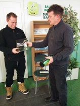 Kinkkudubbeli 27.12.2014 Sebastian Mäkelä ja Seppo Itänen