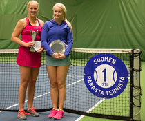 NA- luokan finalistit Ella Leivo ja Roosa Timonen